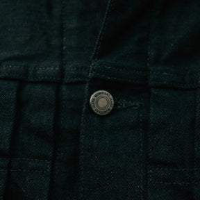 Momotaro MMGJ11025S #002 15.7oz Classic Denim Jacket Black
