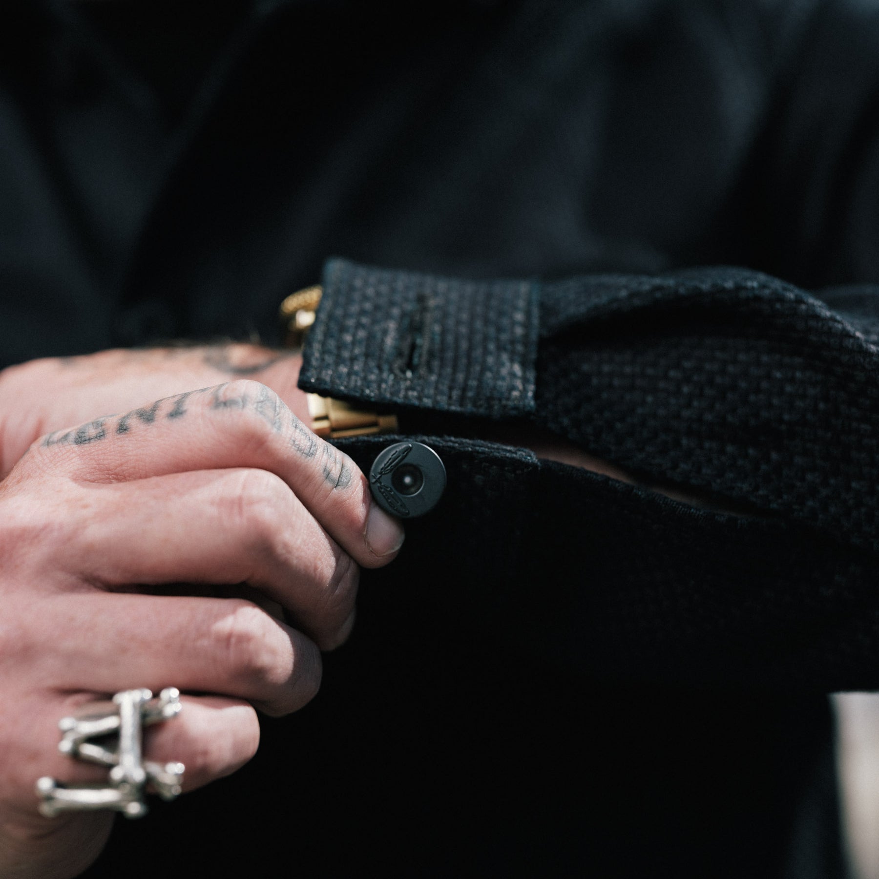Rogue Territory x Snake Oil Provisions Cruiser Jacket Indigo Sashiko