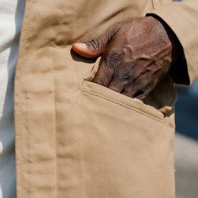 Rogue Territory Trench Coat Dry Wax Canvas Khaki FINAL SALE