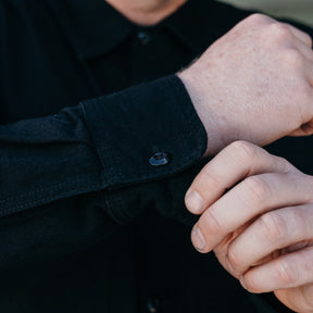 Rogue Territory Field Shirt Rinsed 11oz Stealth FINAL SALE