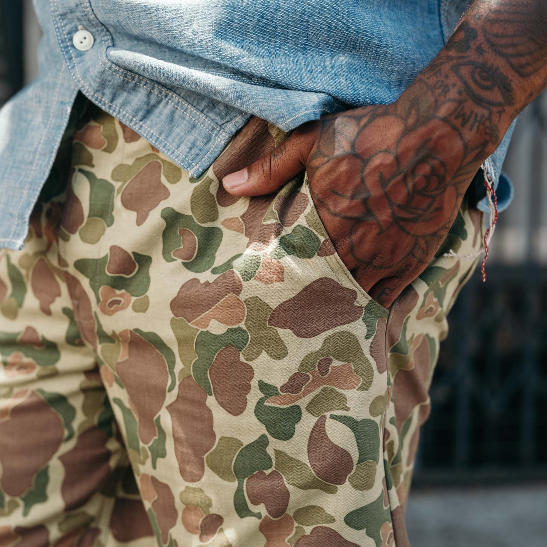 Rogue Territory Infantry Short Frog Camo FINAL SALE