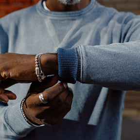 RRL Indigo French Terry Sweatshirt