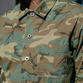 RRL Camo Ripstop Overshirt Camo FINAL SALE