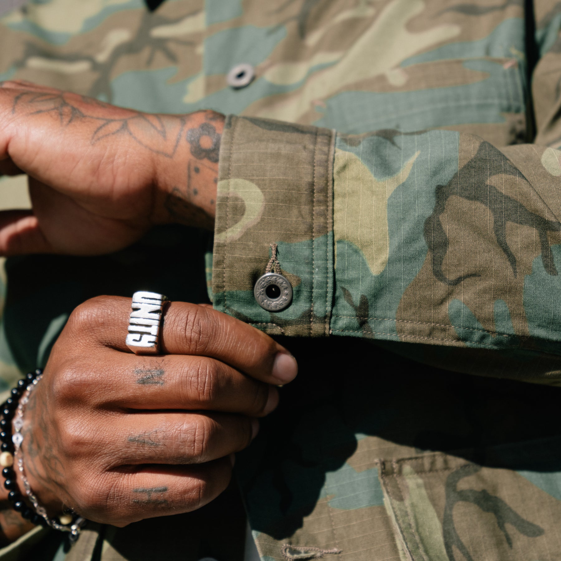 RRL Camo Ripstop Overshirt Camo FINAL SALE