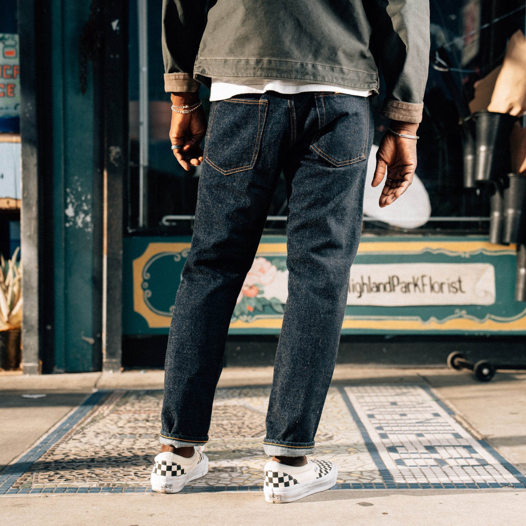 RRL Slim Fit Selvedge Jean Indigo Rinse