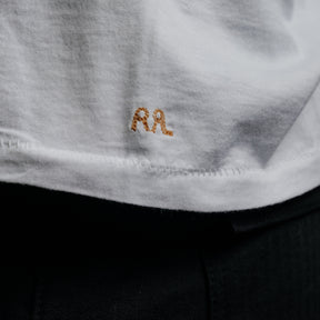 RRL Cotton Jersey Pocket T-Shirt White