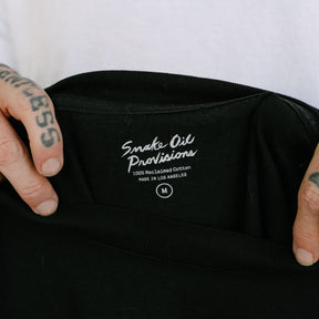 Snake Oil Provisions Easy Tee Black