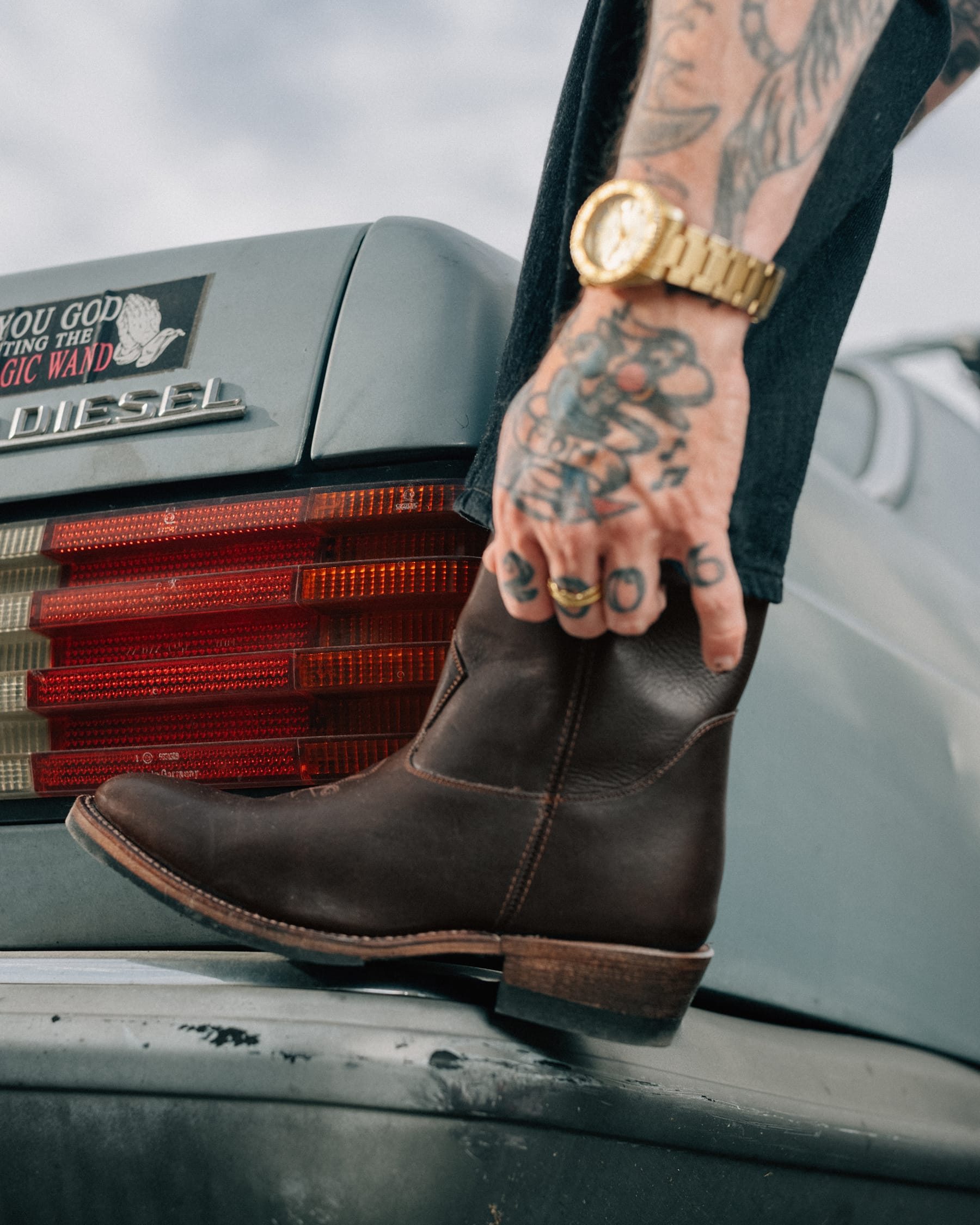 Santa Rosa x Snake Oil Provisions Heartbreaker Boot Marston