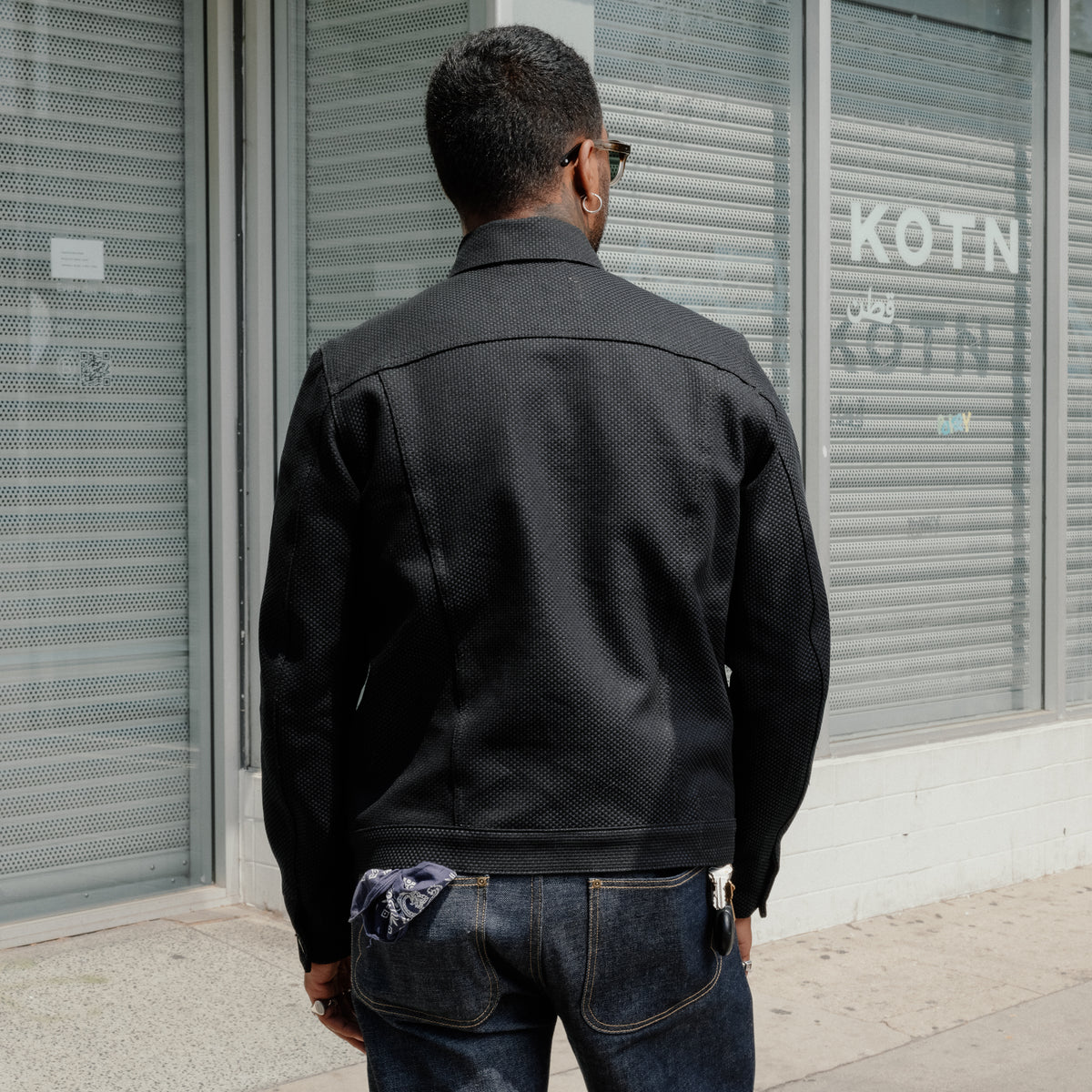 Rogue Territory x Snake Oil Provisions Sashiko Supply Jacket Stealth
