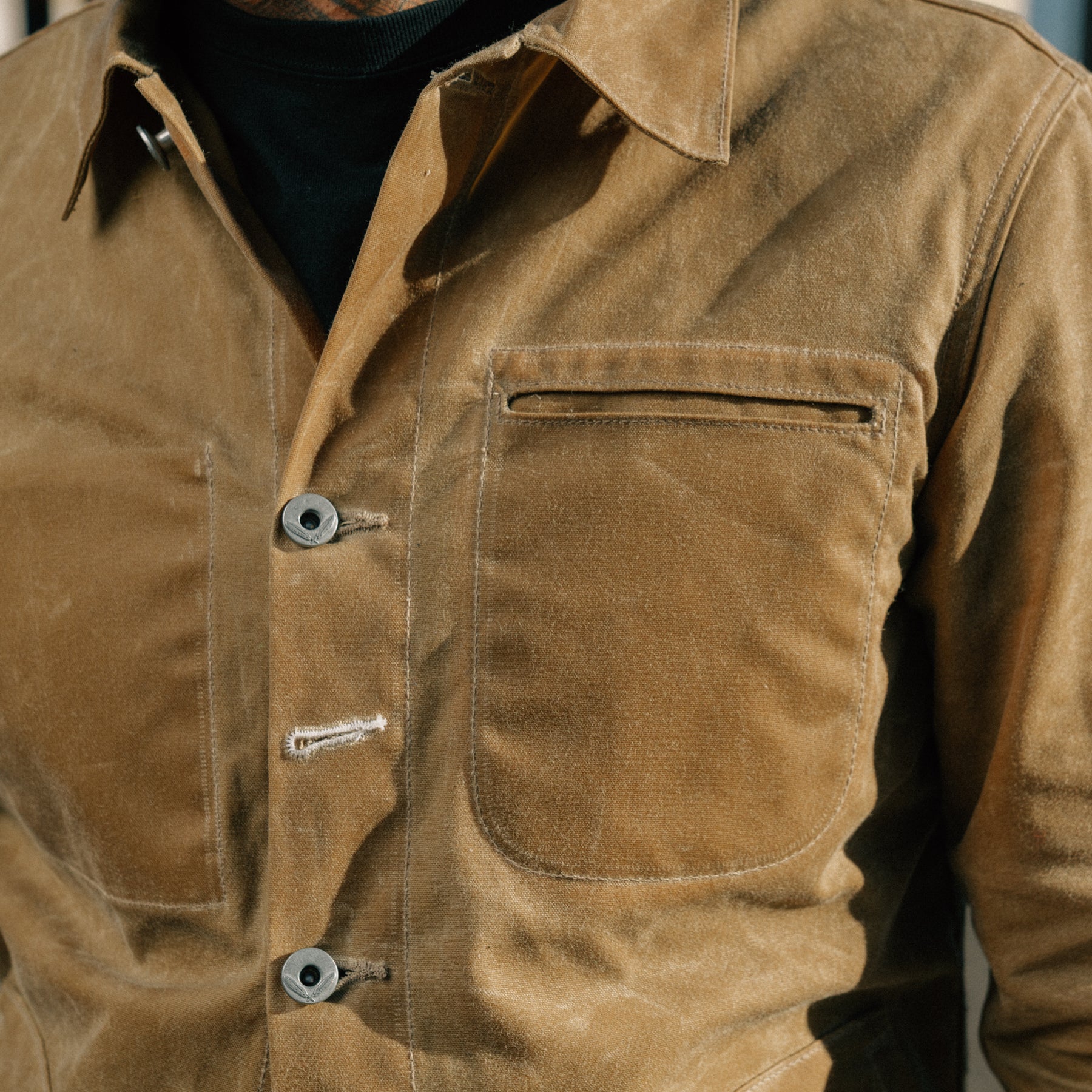 Rogue Territory Waxed Ridgeline Supply Jacket Tan