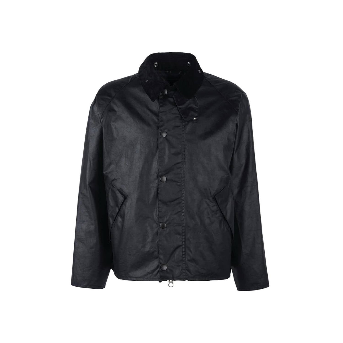 Barbour OS Transport Wax Jacket Classic Black