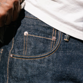 UES 400T Tapered Leg Denim Pants Indigo