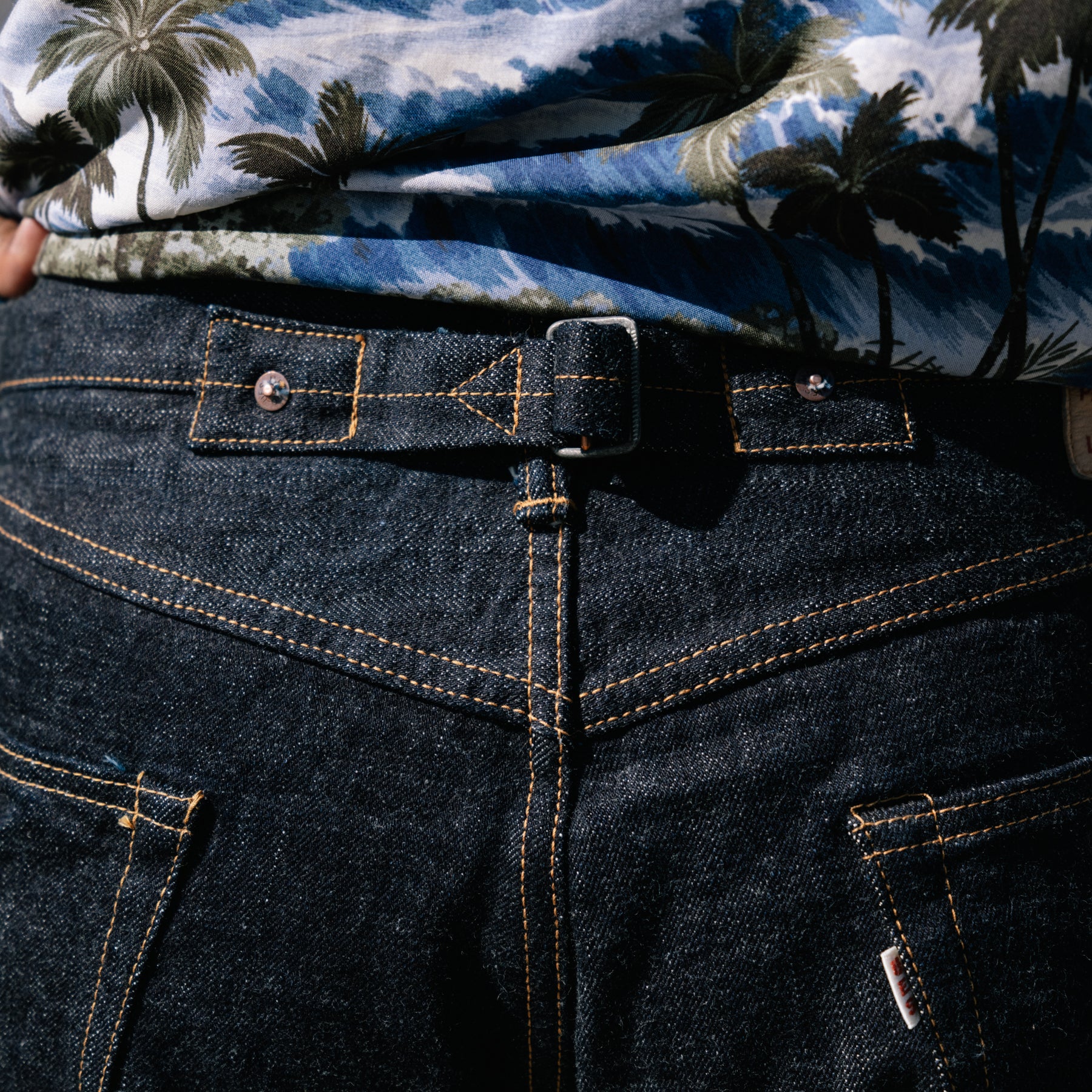 UES 400Z Classic Straight Denim Pants Indigo