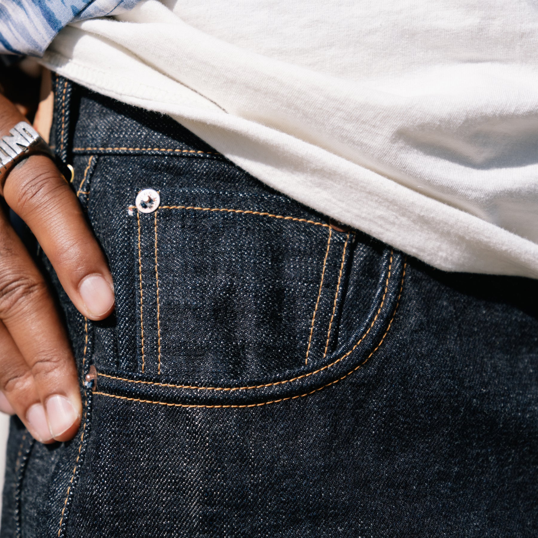 UES 400Z Classic Straight Denim Pants Indigo