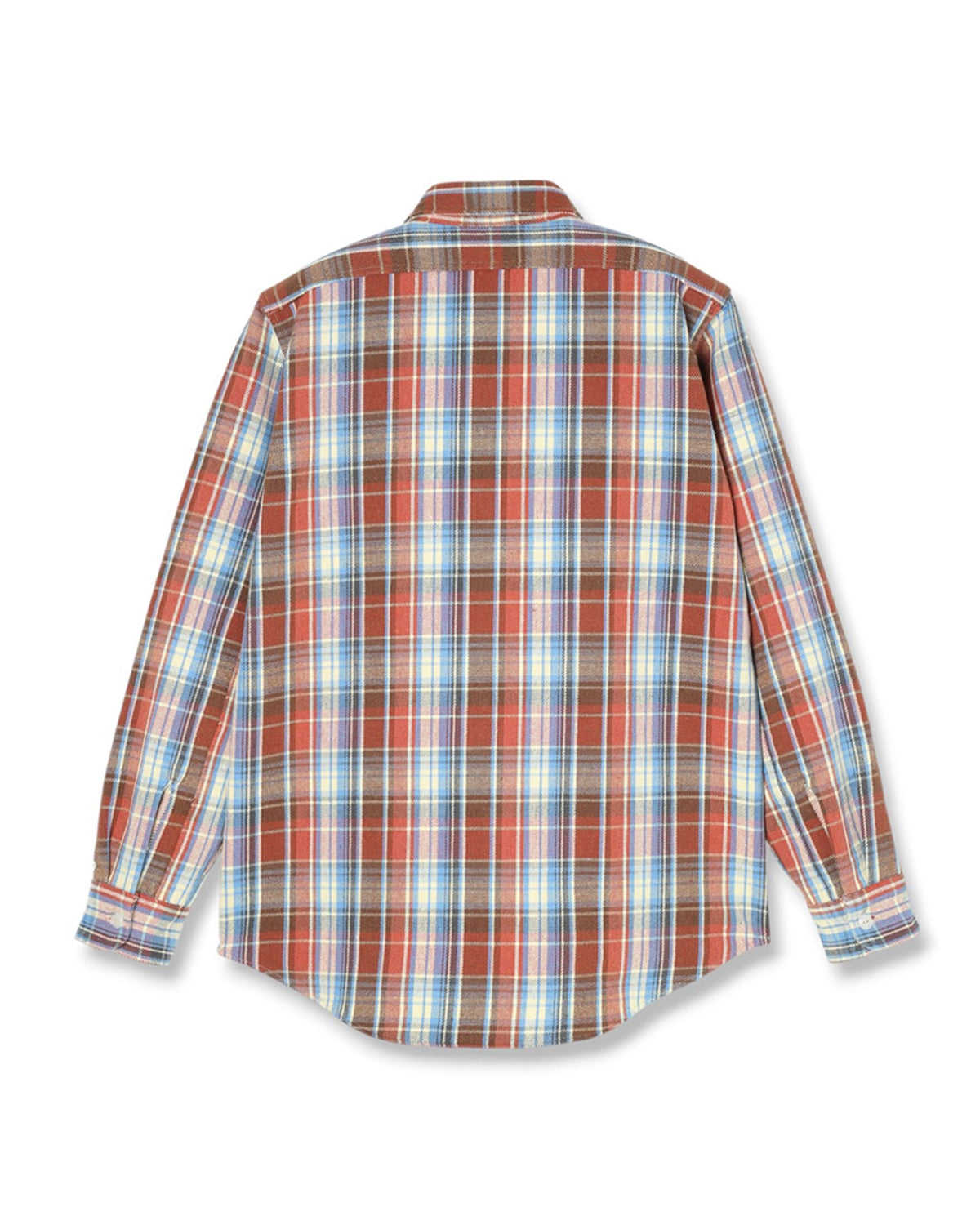 Stevenson Overall Co. Union-Spec Flannel Work Shirt Faded Red Mix