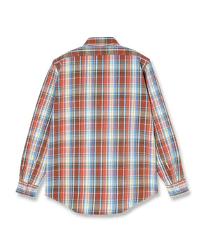 Stevenson Overall Co. Union-Spec Flannel Work Shirt Faded Red Mix