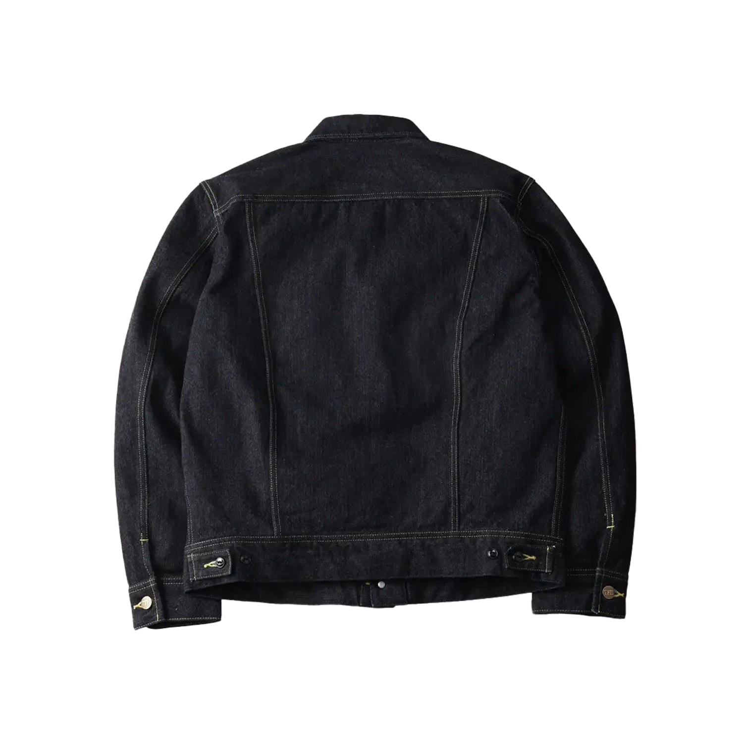 The Flat Head FN-OJ-D103 14.5oz Zimbabwe Cotton Denim Jacket Indigo