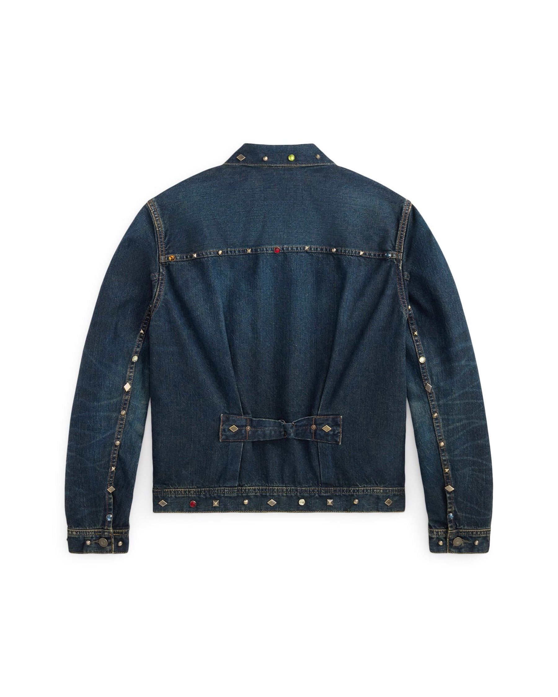 RRL Ridgewood Studded Denim Trucker Jacket