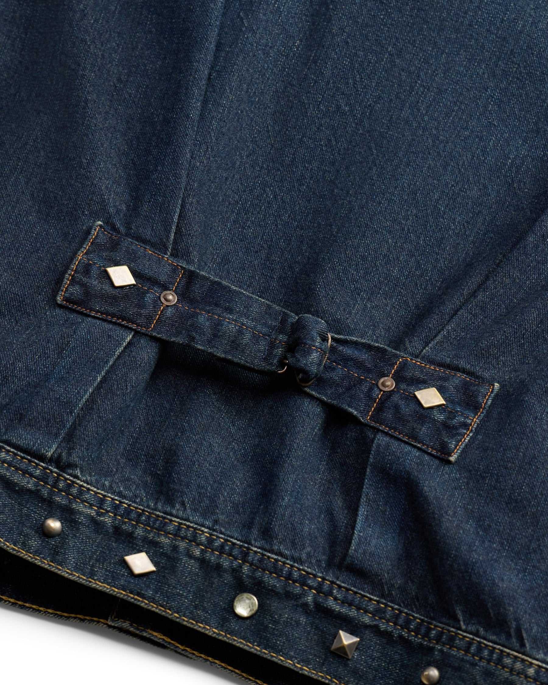 RRL Ridgewood Studded Denim Trucker Jacket
