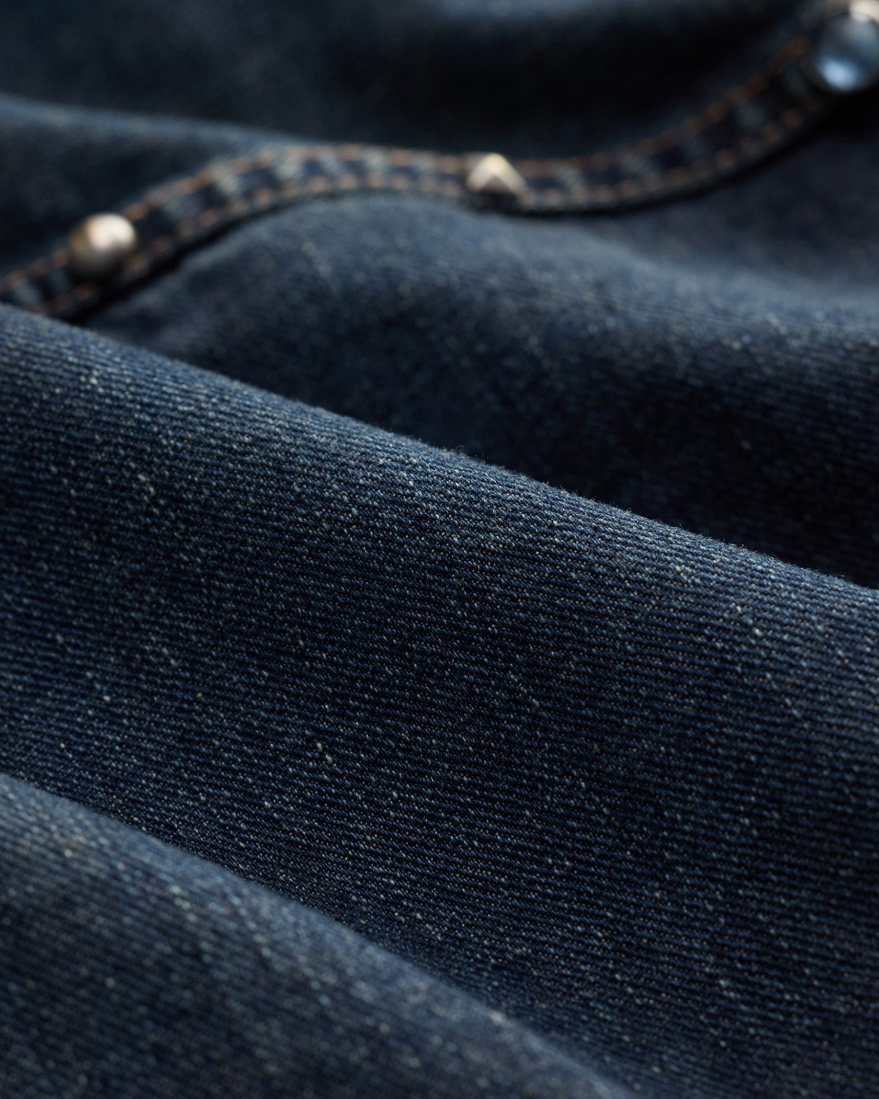 RRL Ridgewood Studded Denim Trucker Jacket