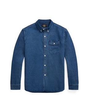 RRL Indigo Oxford Workshirt
