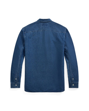 RRL Indigo Oxford Workshirt