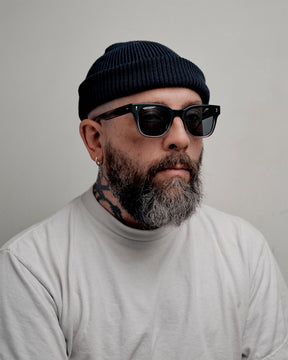 SALT. Jennings Polarized Sunglasses Matte Costal Fog