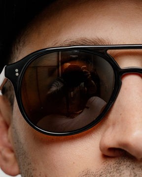 SALT. Rockwood Black | Polarized Glass Deep Brown Lens
