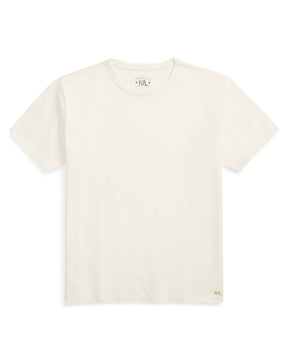 RRL Relaxed Fit Heavyweight Jersey T-Shirt Warm White