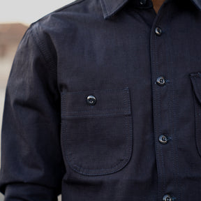 Rogue Territory Work Shirt Indigo Selvedge Canvas