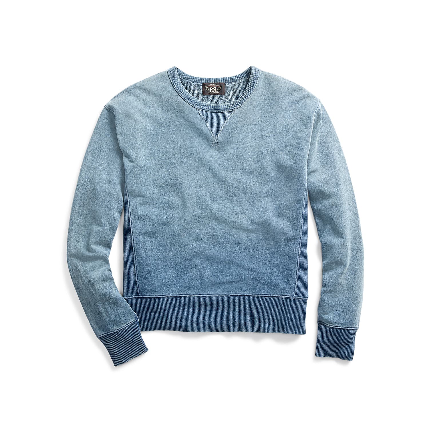 RRL Indigo French Terry Sweatshirt