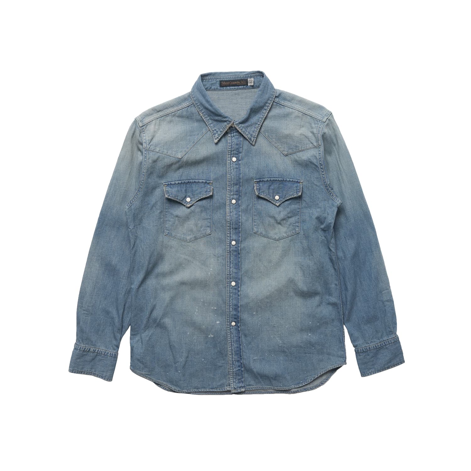Full Count 4894HW Denim Western Shirt Hand Wash