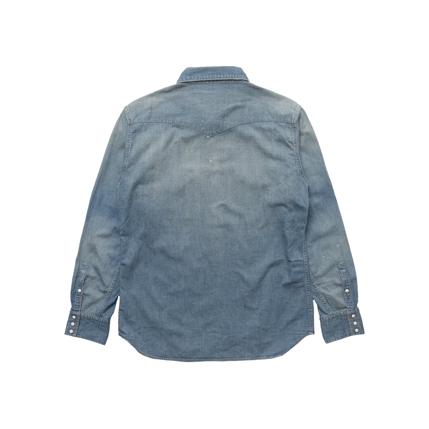 Full Count 4894HW Denim Western Shirt Hand Wash